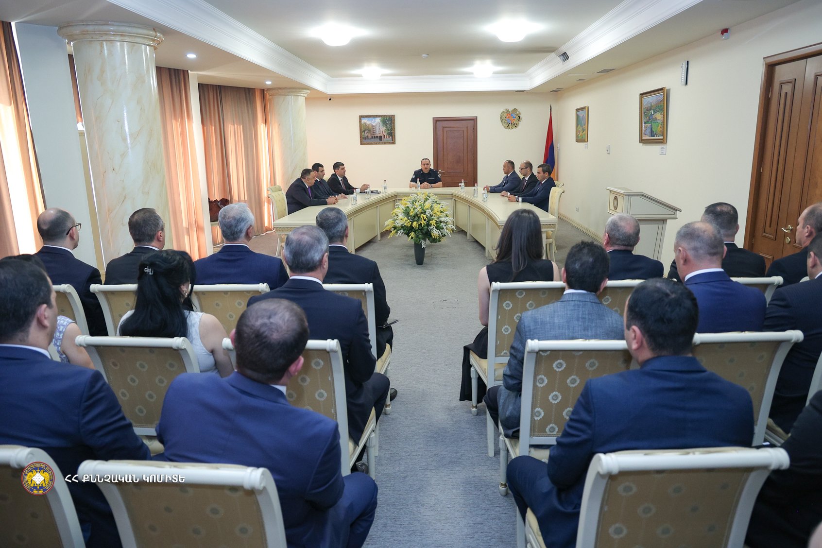 Chairman of Investigative Committee Artur Poghosyan Introduced Newly Appointed Head of General Department